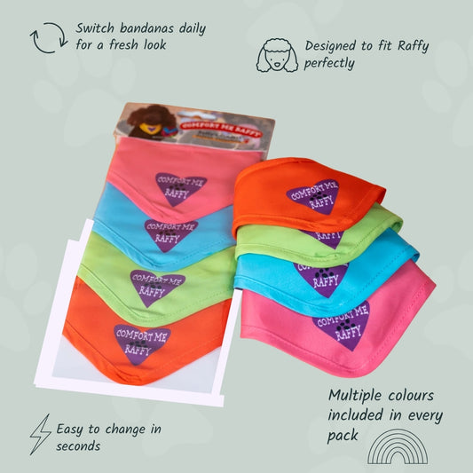 Comfort Me Raffy Bandana Accessory Pack