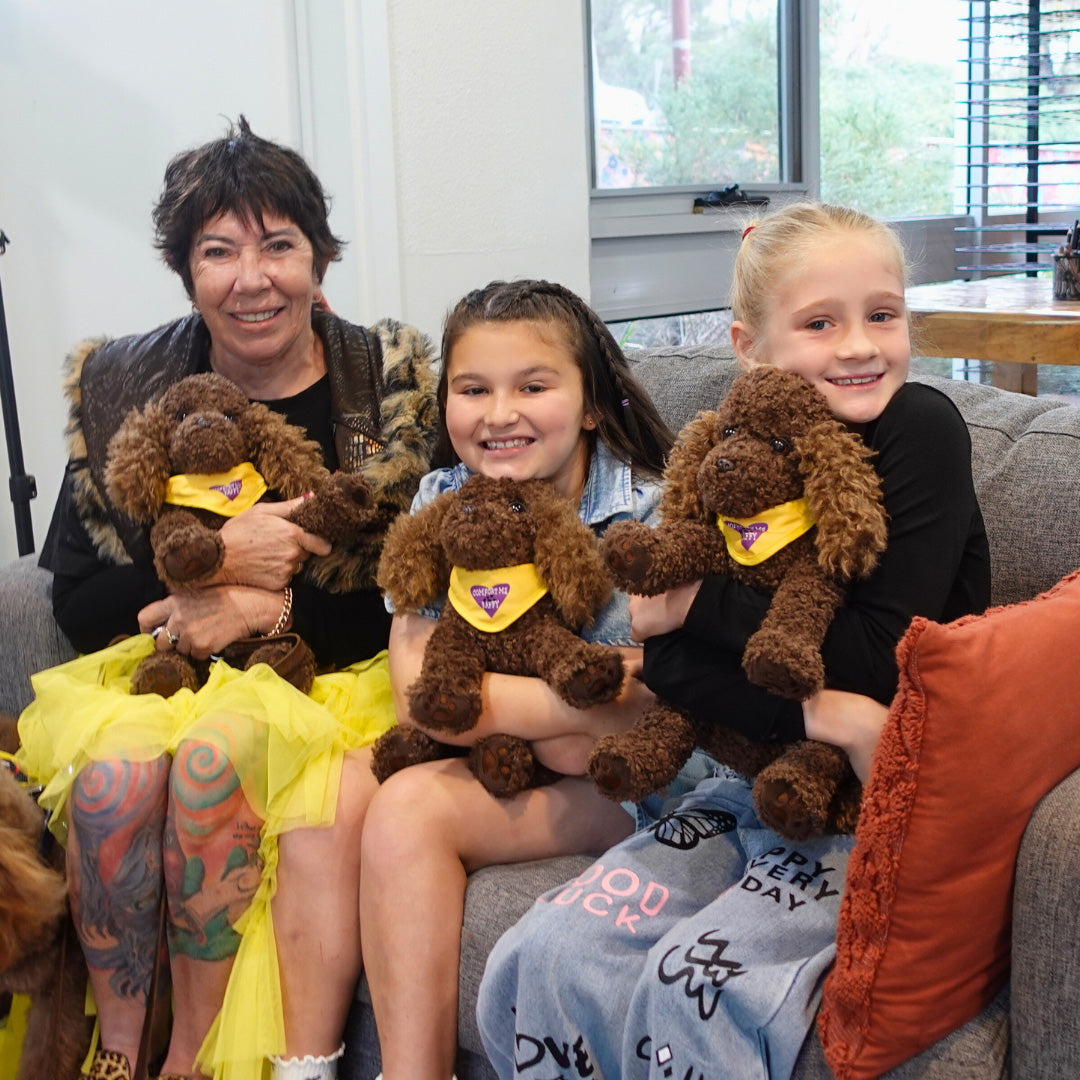 Comfort Me Raffy™ - Soothing Talking Plush Companion