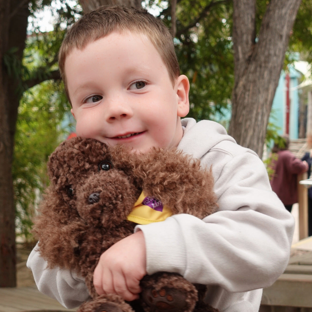 Comfort Me Raffy™ - Soothing Talking Plush Companion