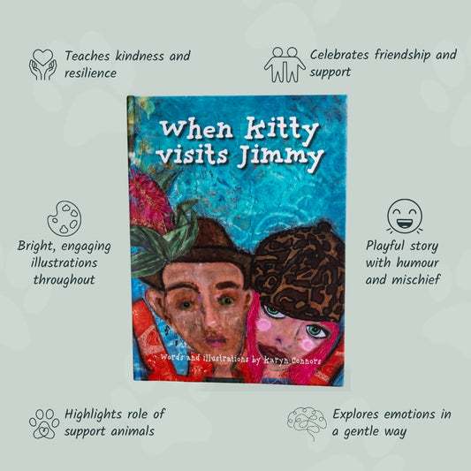 When Kitty Visits Jimmy Storybook