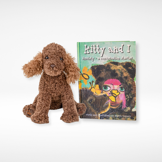 BUNDLE Kitty & I Book + COMFORT ME RAFFY toy