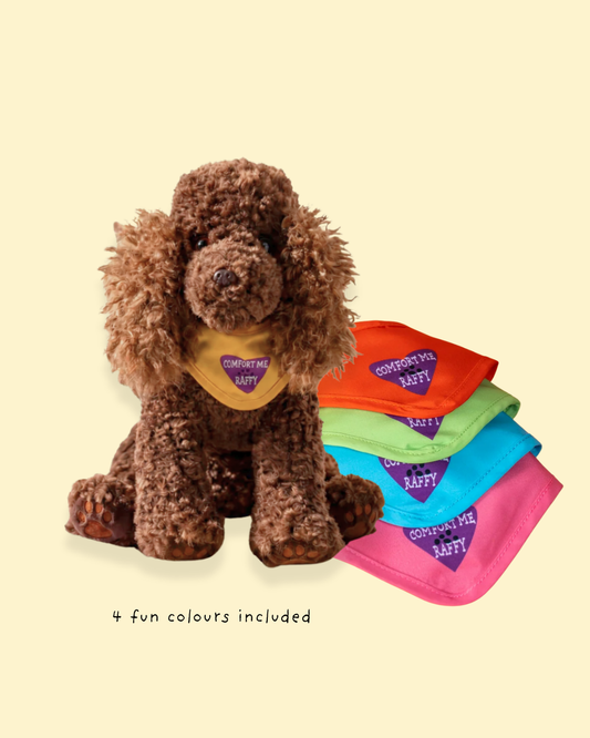 Comfort Me Raffy™ 4 Bandanas Accessory Pack