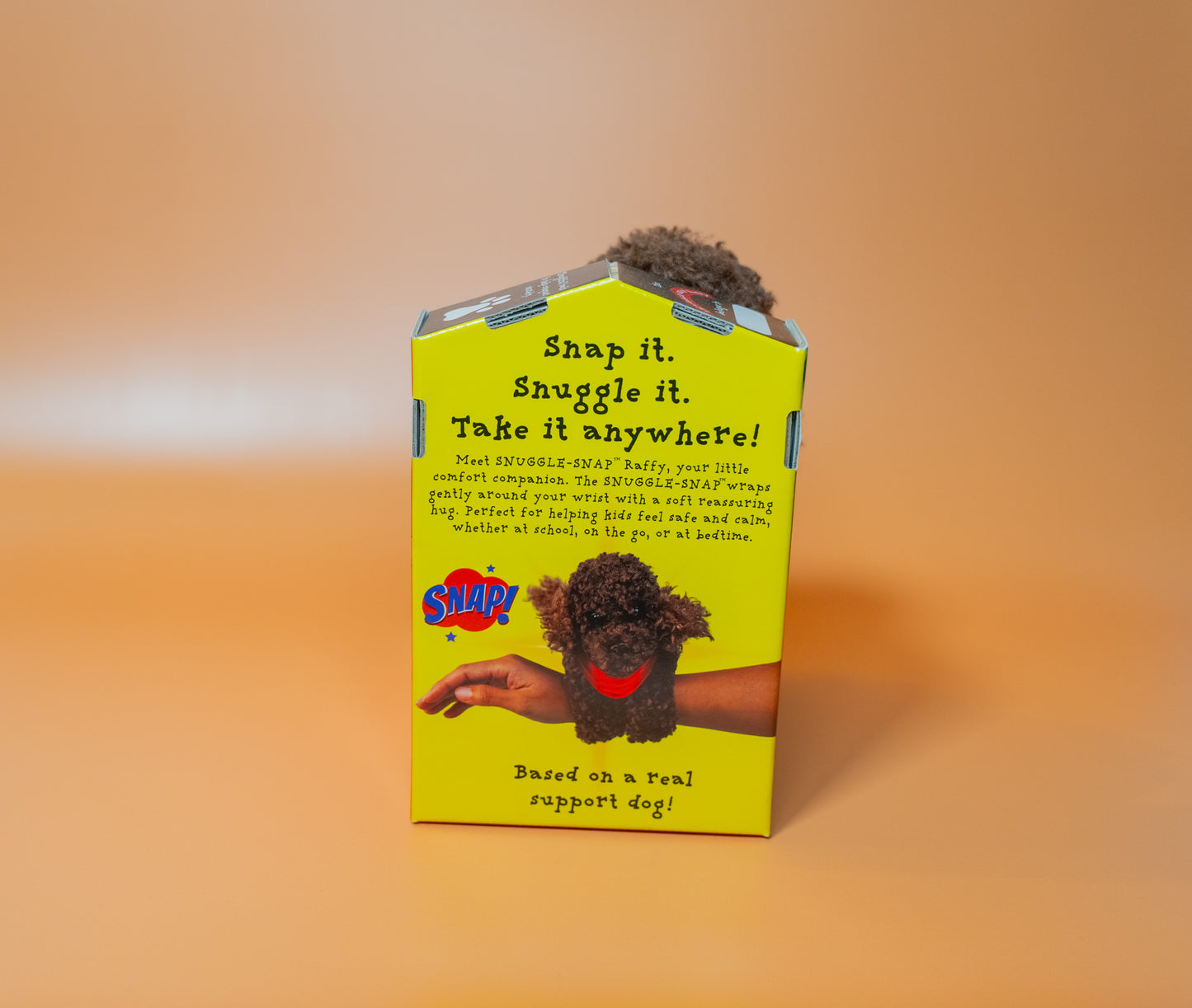 SNUGGLE-SNAP™ Raffy: The Perfect Cuddle Companion!