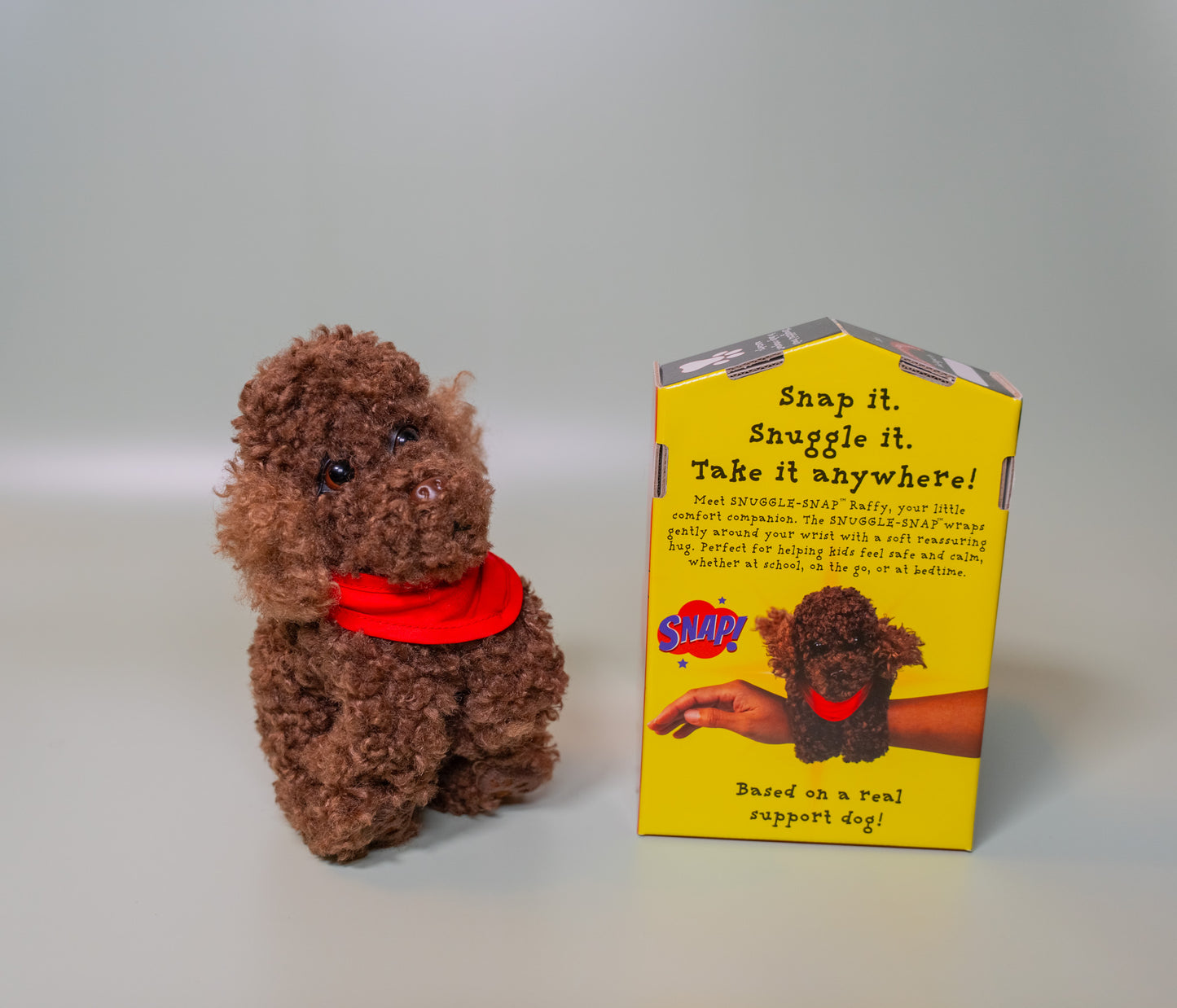 SNUGGLE-SNAP™ Raffy: The Perfect Cuddle Companion!