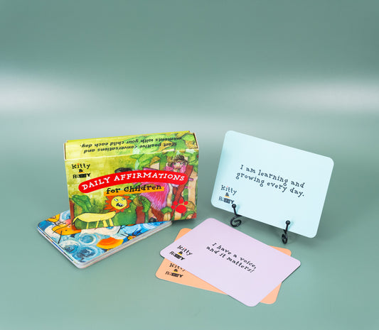 Kitty & Raffy Daily Affirmation Deck for Children