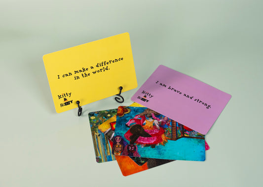 Kitty & Raffy Daily Affirmation Deck for Children