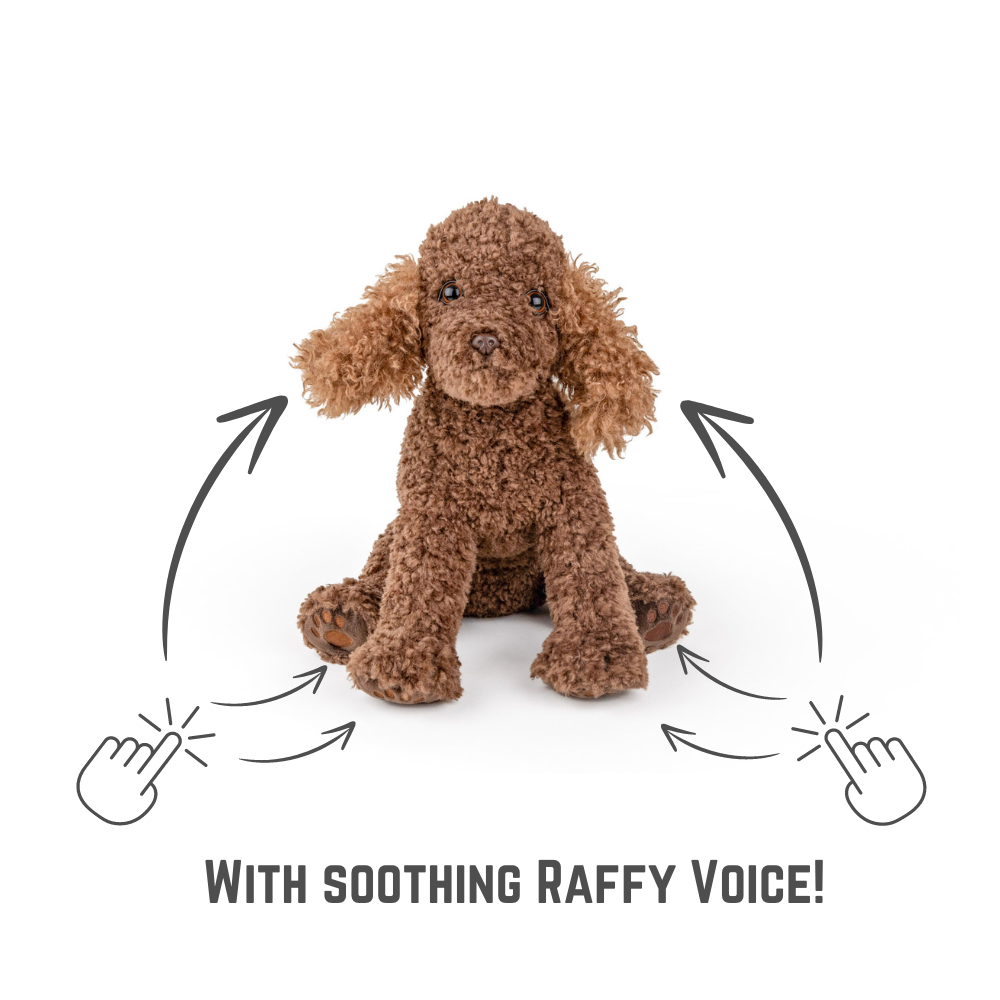 Comfort Me Raffy talking soft toy