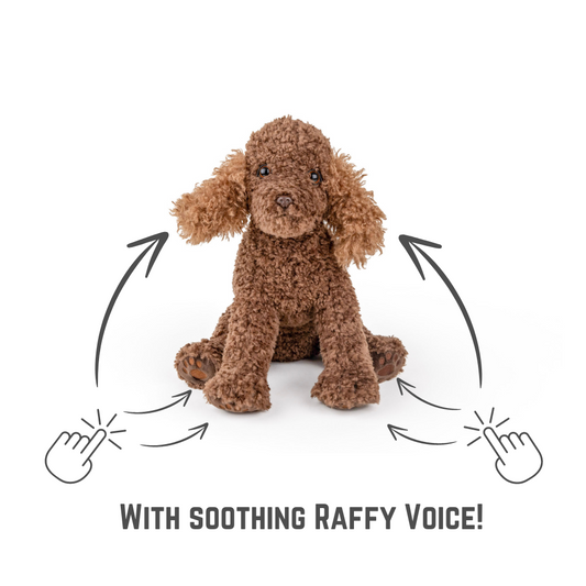 Comfort Me Raffy talking soft toy